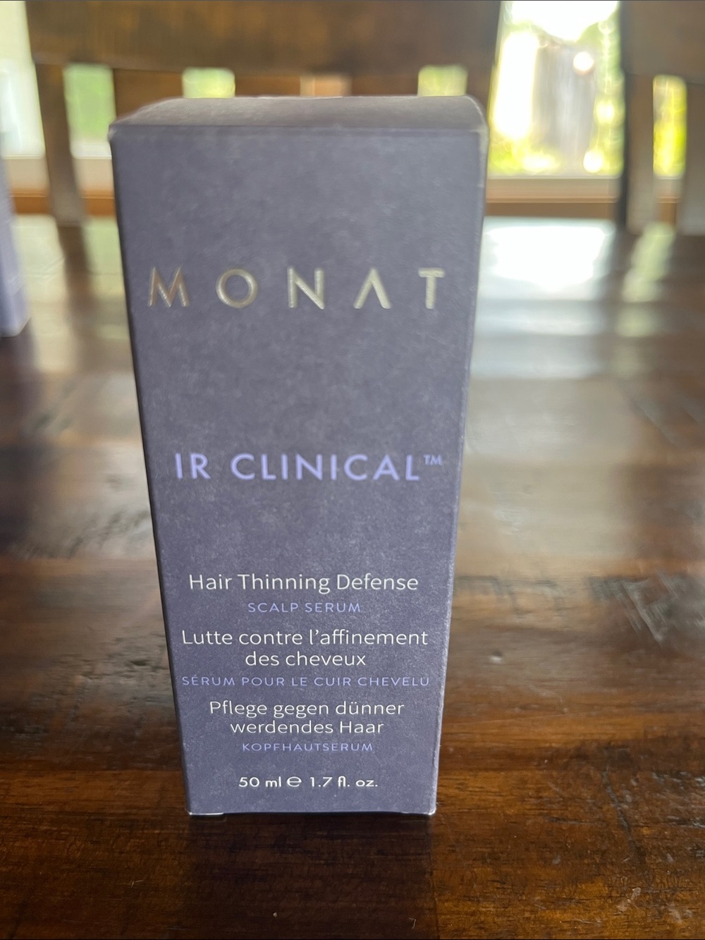 IR Clinical Hair Thinning Defense Scalp Serum - Gray